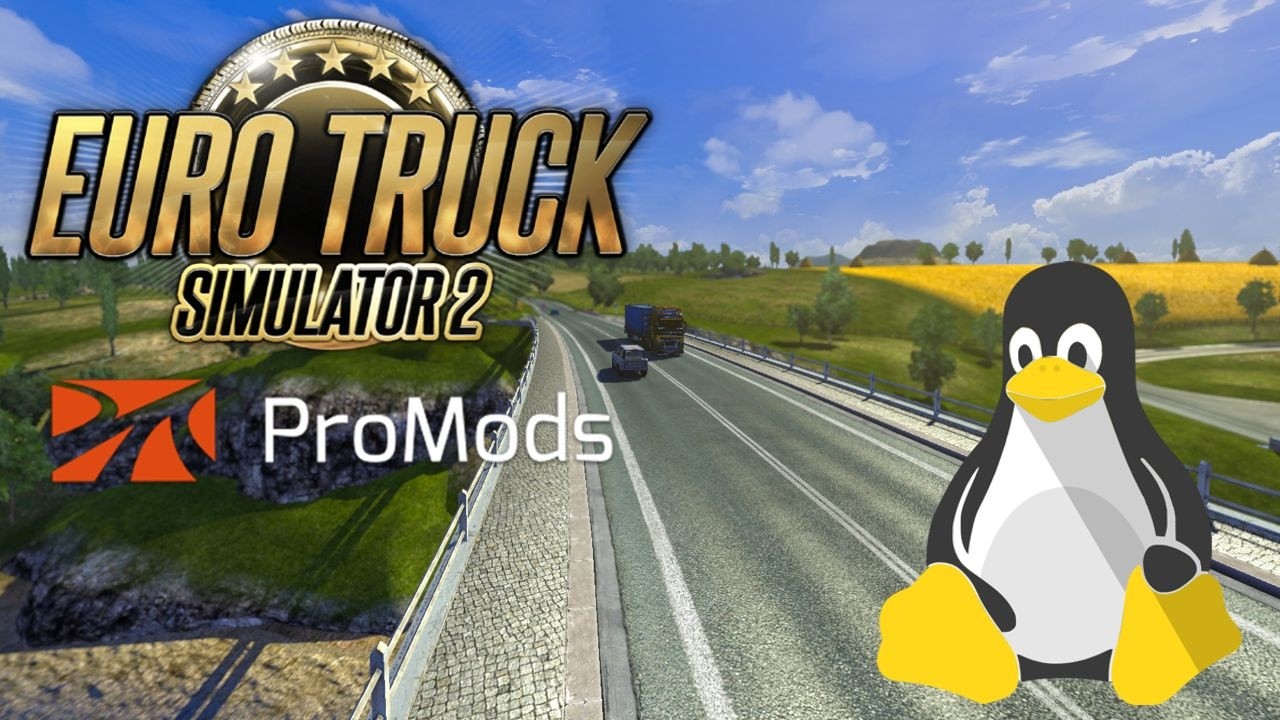 Euro Truck Simulator 2 Pro Mods gameplay | Linux Radeon 9070 XT 1440p