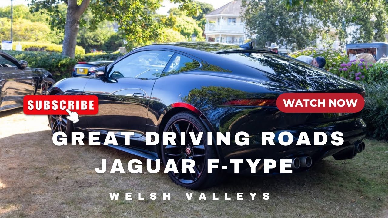 Driving great roads in the Welsh Valleys - Jaguar F-Type