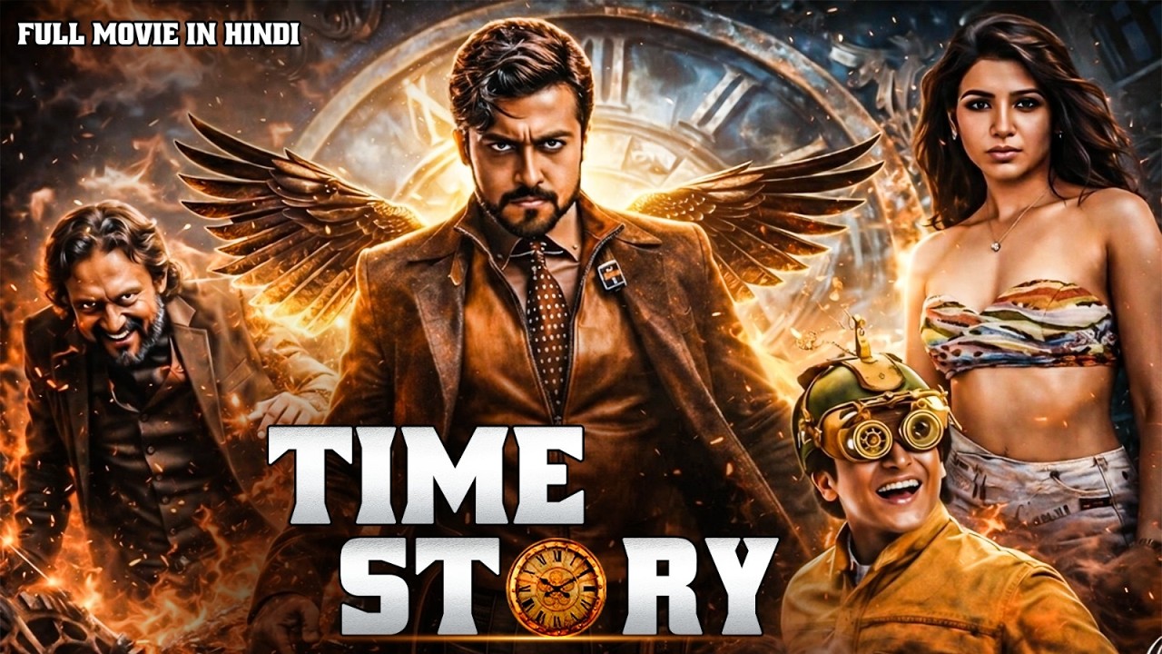TIME STORY (टाइम स्टोरी) | Time Machine Ka Sabse Dangerous Raaz | Suriya | Full Hindi Dubbed Movie