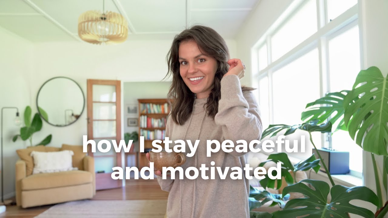 Healthy Habits For A Peaceful And Productive Day | Vlog