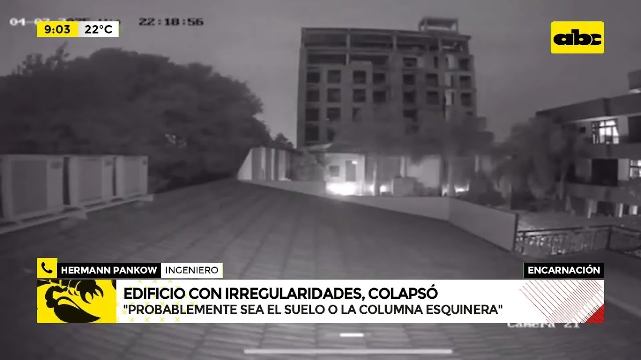 Esto dice un ingeniero civil acerca del edificio que colapsó en Encarnación