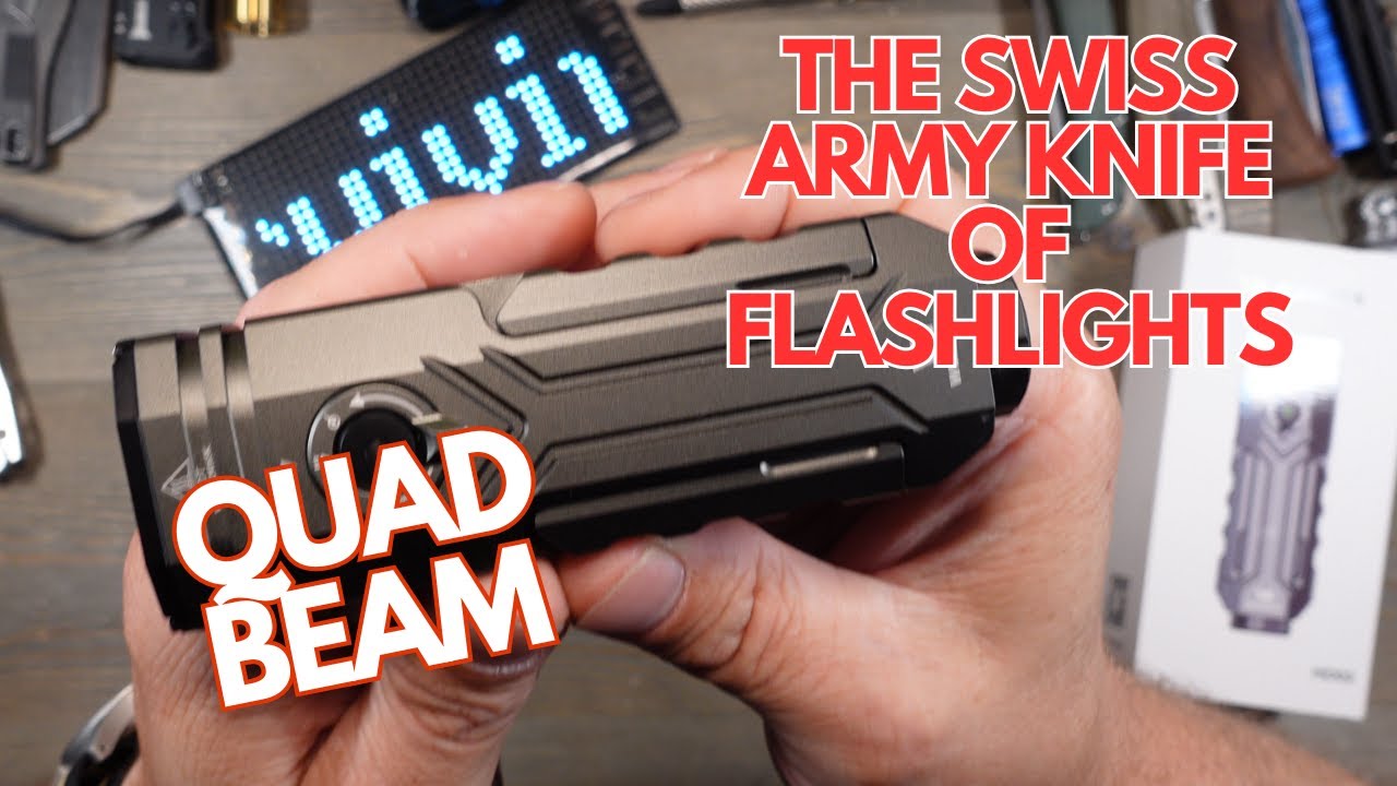 The Swiss Army Knife of Flashlights | Wurkkos HD02