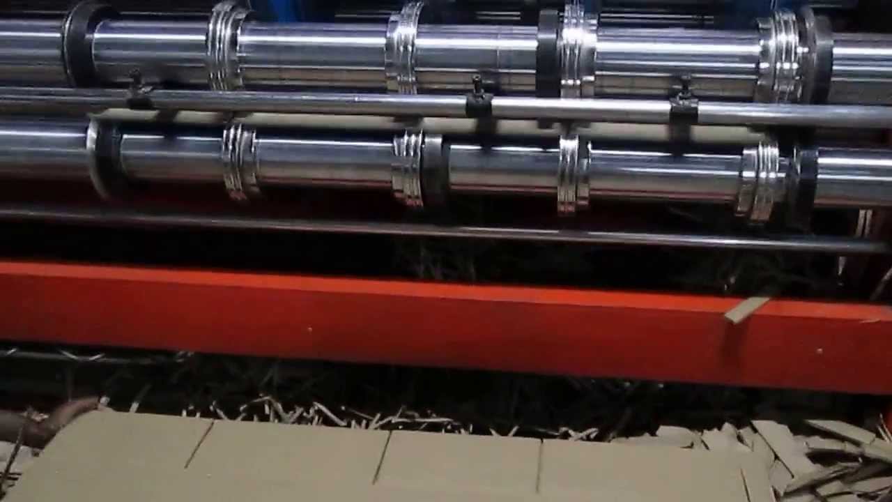 TWO COLOUR  FLEXO PRINTER  & SLOTTER  MACHINE
