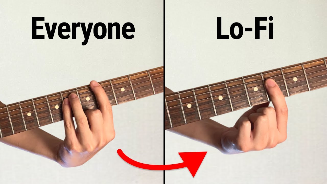 Basic chords to Lo-fi chords