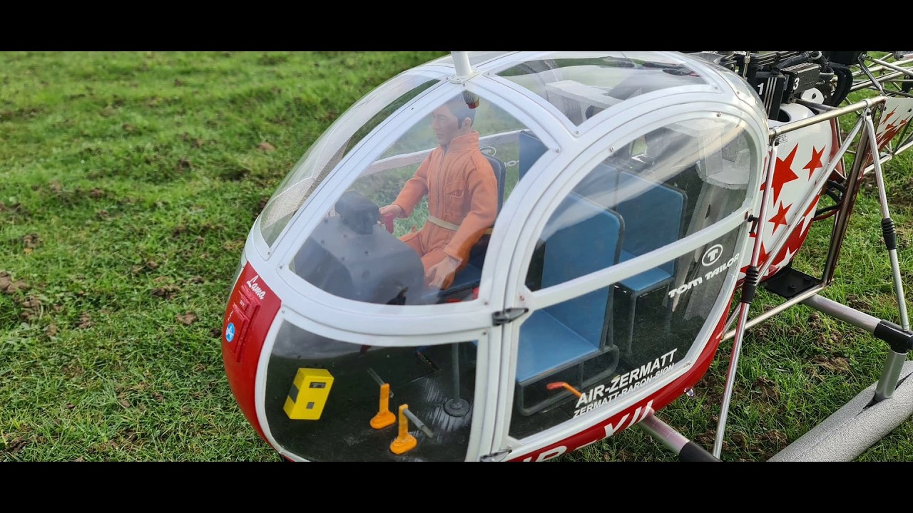 Hélicoptère Alouette Club de ACV le 26 février 2026