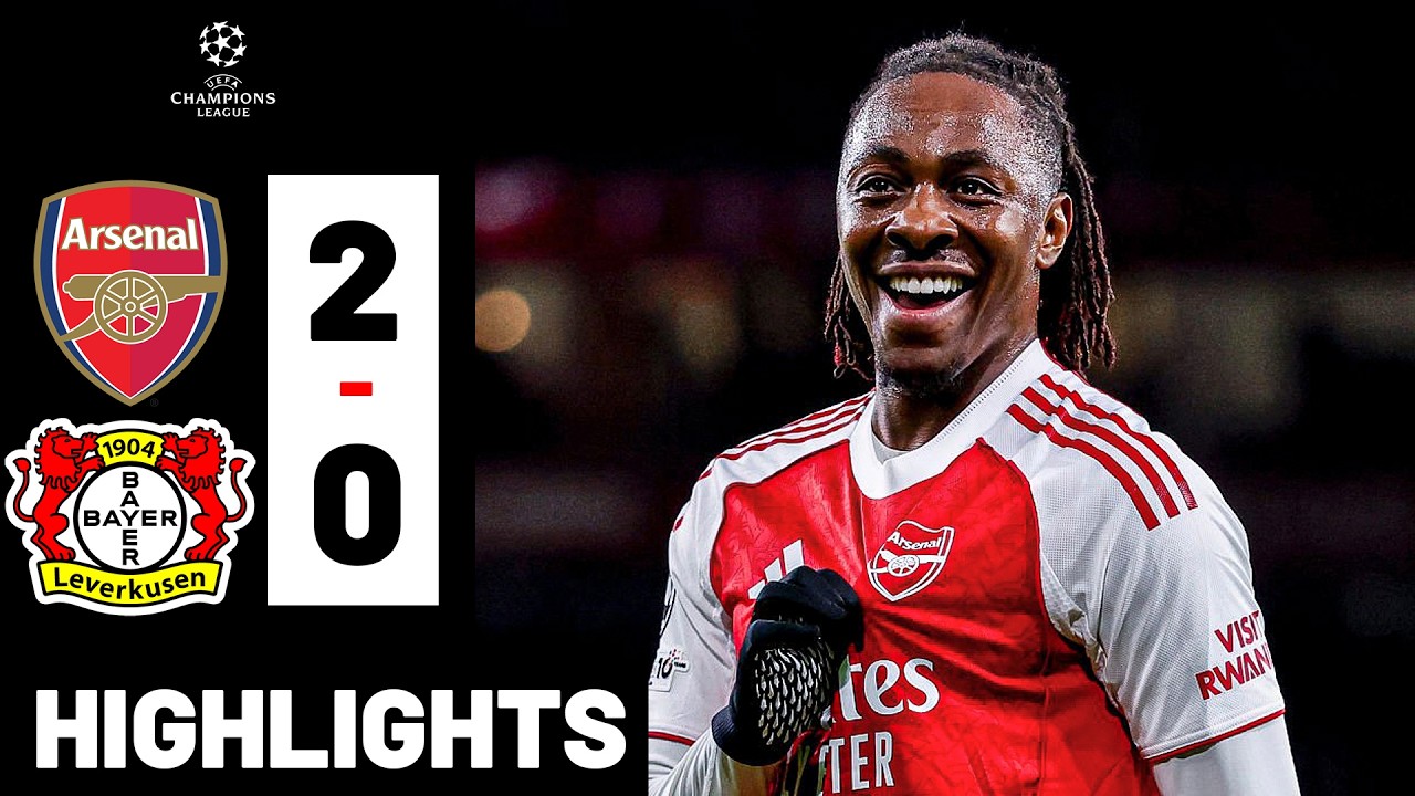 Arsenal vs Bayern Leverkusen 2-0 FULL Highlights Goals Champions League 25/26
