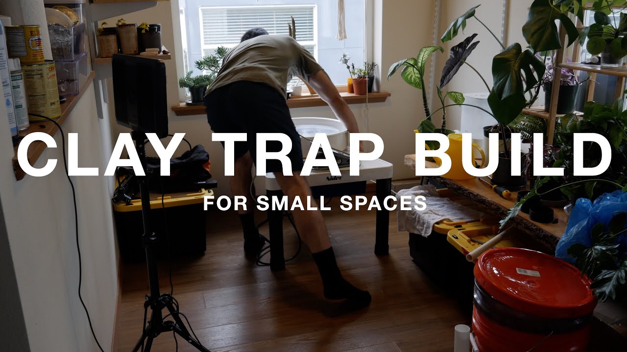 How To Build a Pottery Clay Trap for Small Spaces