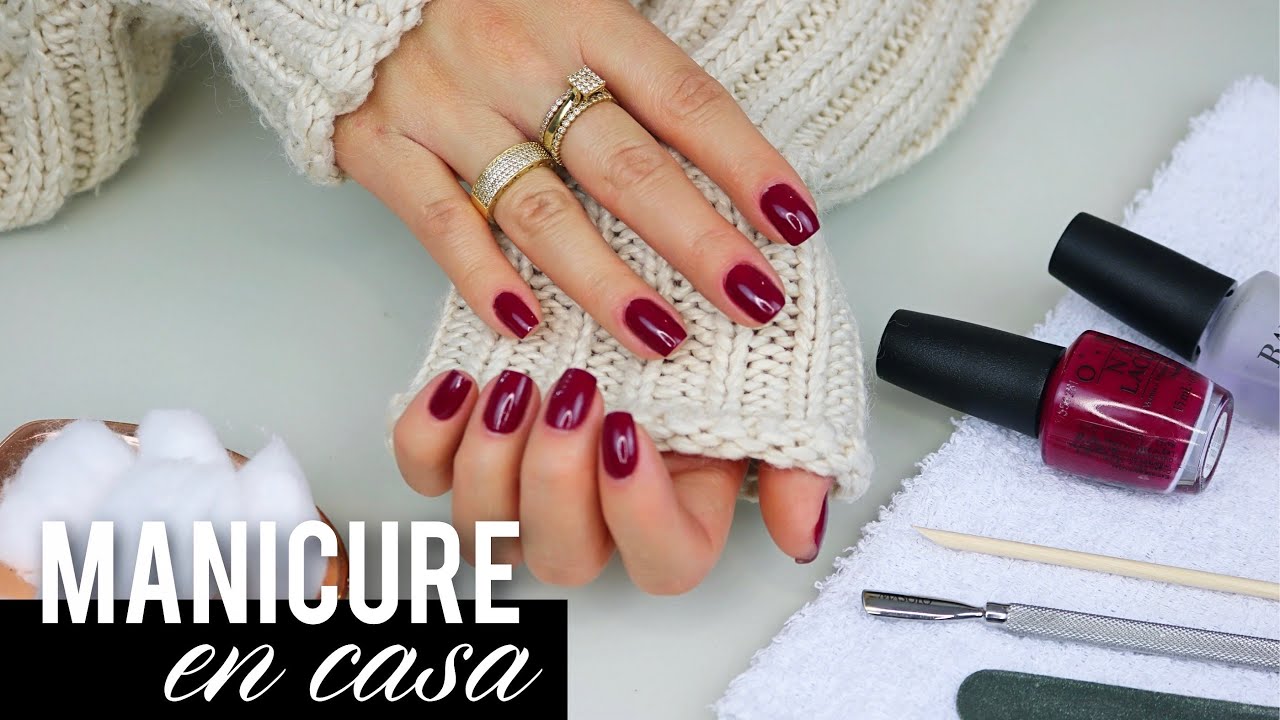 MANICURE PERFECTO EN CASA 💅🏼 C&oacute;mo arreglarse las u&ntilde;as paso a paso!!