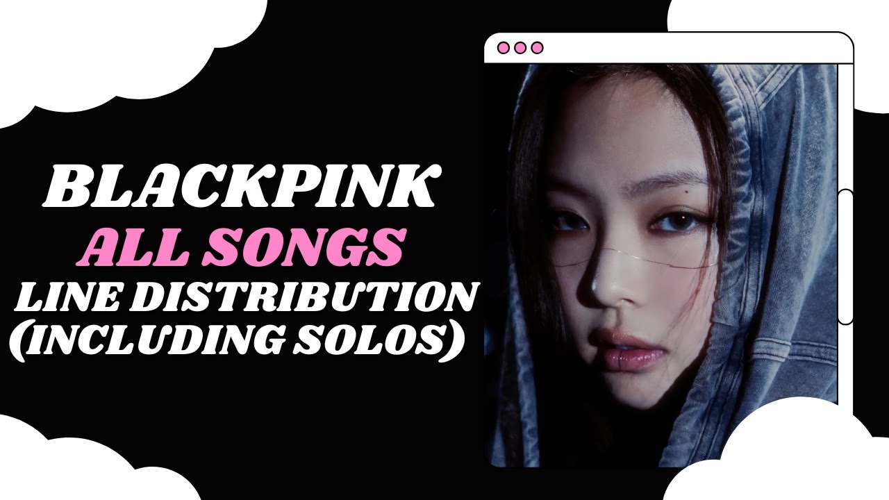 BLACKPINK - All Songs Line Distribution (from WITHOUT YOU to NEW WOMAN)