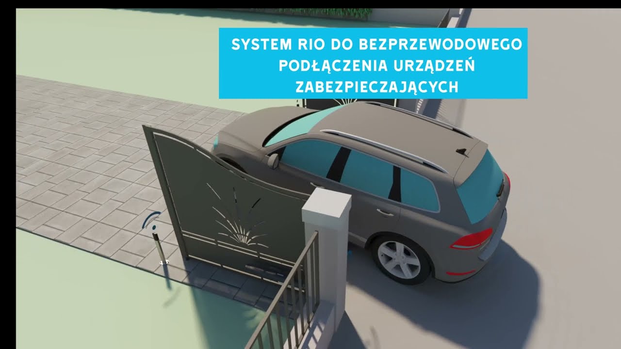 CAME AXI - napęd 24V do bram skrzydłowych