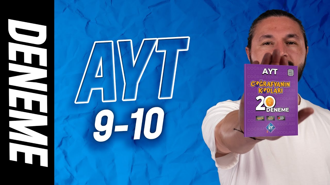Ayt coğrafya deneme çözümü 🔴 5