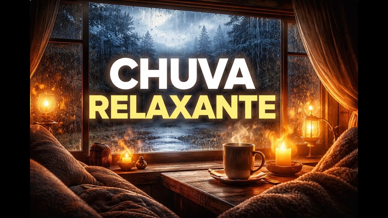 Som de Chuva para Dormir Rápido 🌧️ +9 Horas de Sono Profundo