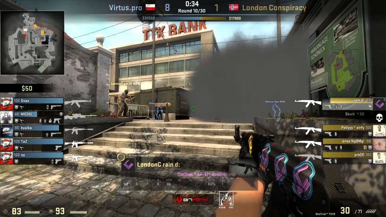 Caseking King of Kings - London Conspiracy vs. Virtus.Pro - Map 2