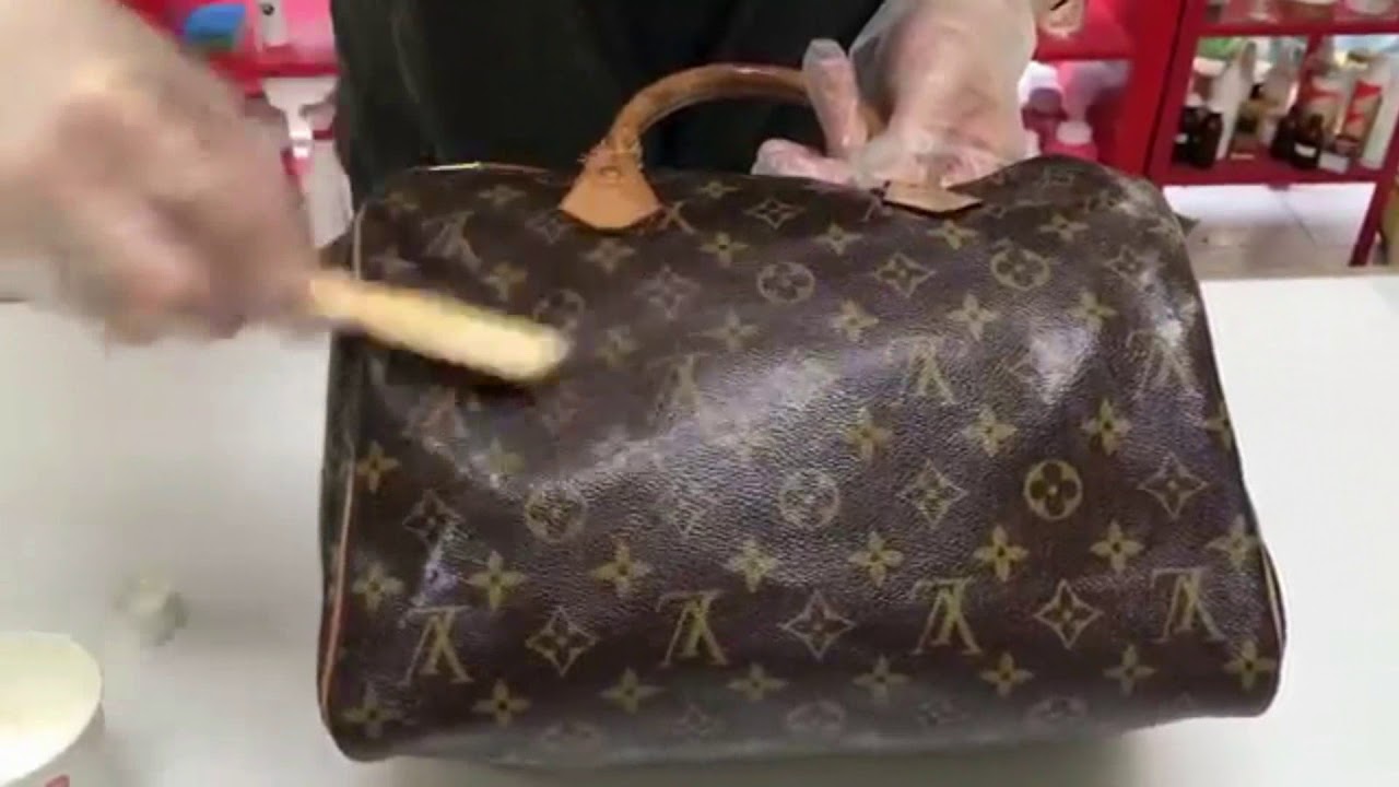 #洗包  #名牌包清潔  #LV Speedy 25清潔  #LV Speedy 30保養 #LV二手包清潔