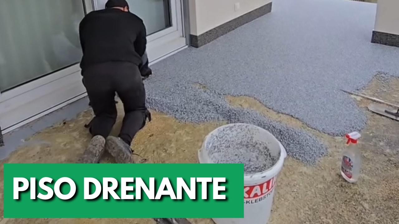 PISO DRENANTE é uma Escolha INTELIGENTE para a sua casa
