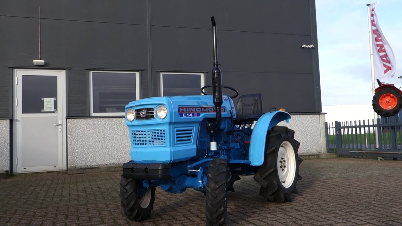Hinomoto E14 4wd / 0972 Draaiuren