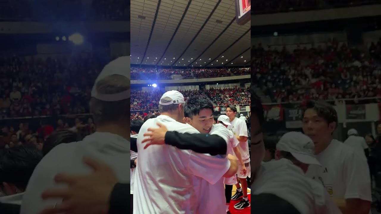 天皇杯優勝の瞬間🏆#アルバルク東京 #天皇杯 #バスケ