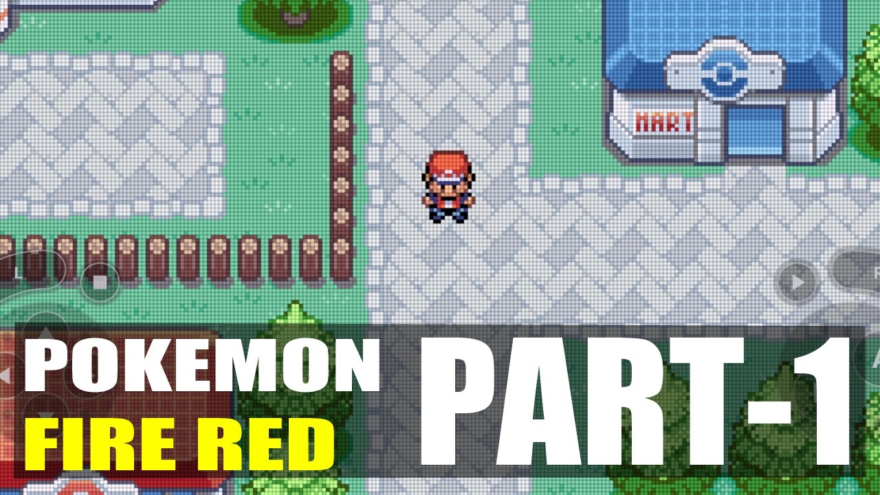 Playing Pokemon Fire Red | Part-1