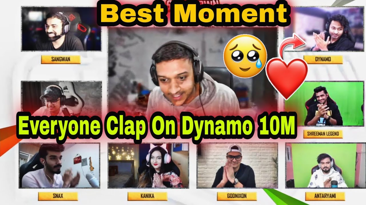 Dynamo Best Moment ❤🥺 Everyone Clap on Dynamo Got 10M Subscribe❤ M.R yt