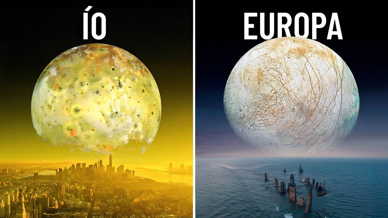 ¿Y si intercambiamos nuestra Luna con otras del sistema solar?