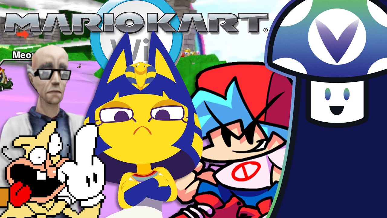 [Vinesauce] Vinny - Mario Kart Wii with MORE Custom Tracks and Characters