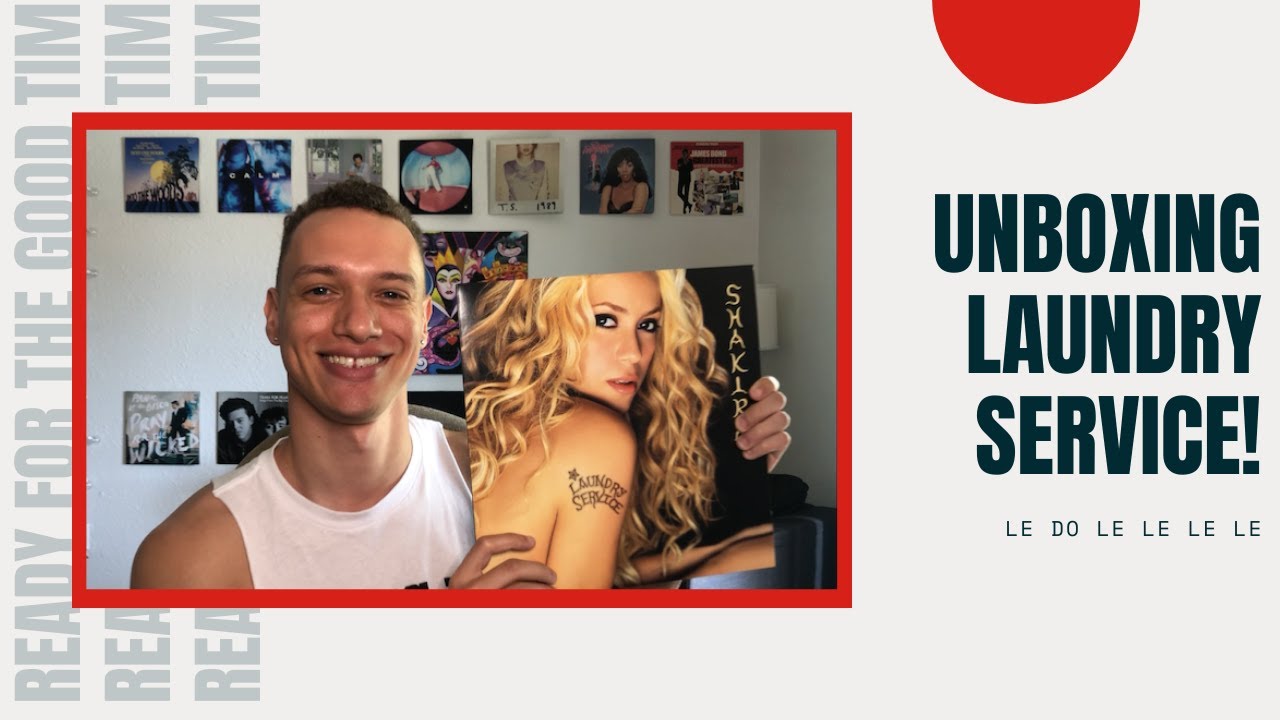 Shakira Laundry Service Limited Edition Vinyl Unboxing