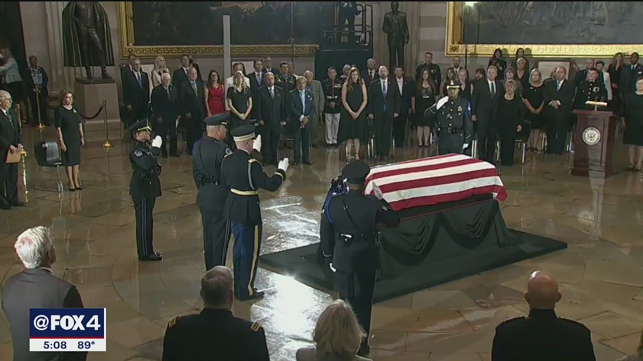 Woody Williams, America's last WWII Medal of Honor recipient, lies in honor at US Capitol