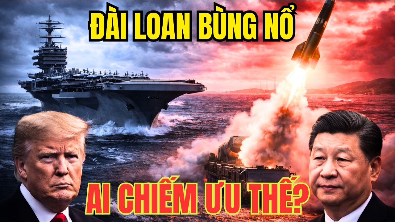 Nếu Mỹ – Trung Nổ Ra Ở Đài Loan, Ai Chiếm Ưu Thế? VKQS Team
