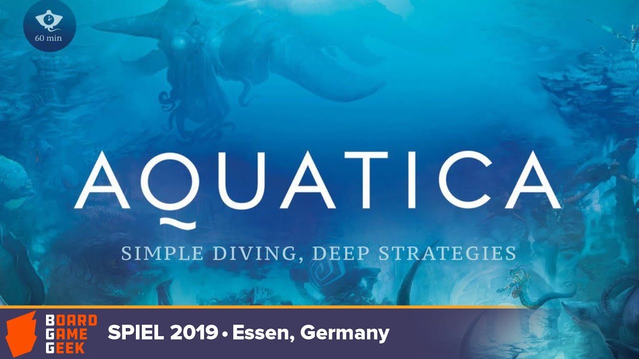 Aquatica - game overview at SPIEL 2019