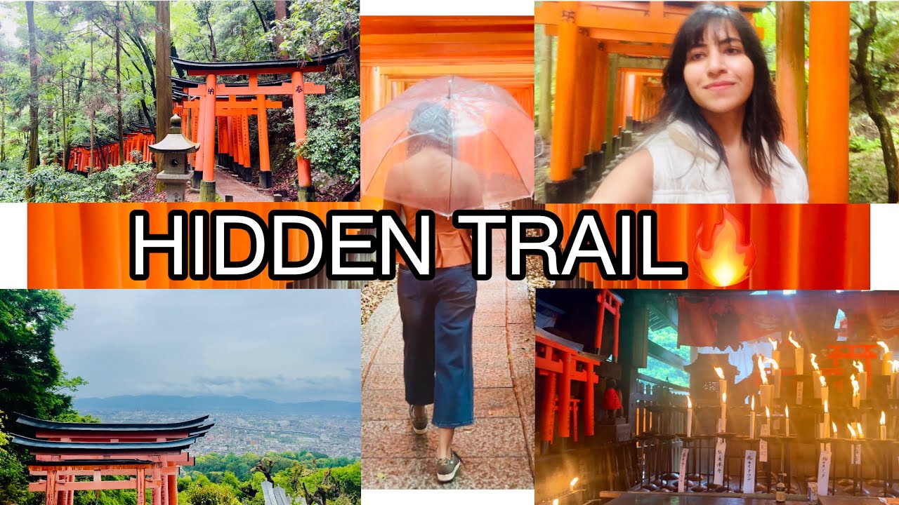 Kyoto Vlog | Fushimi Inari Taisha Hike | Street Food 🍜⛩️ #kyoto