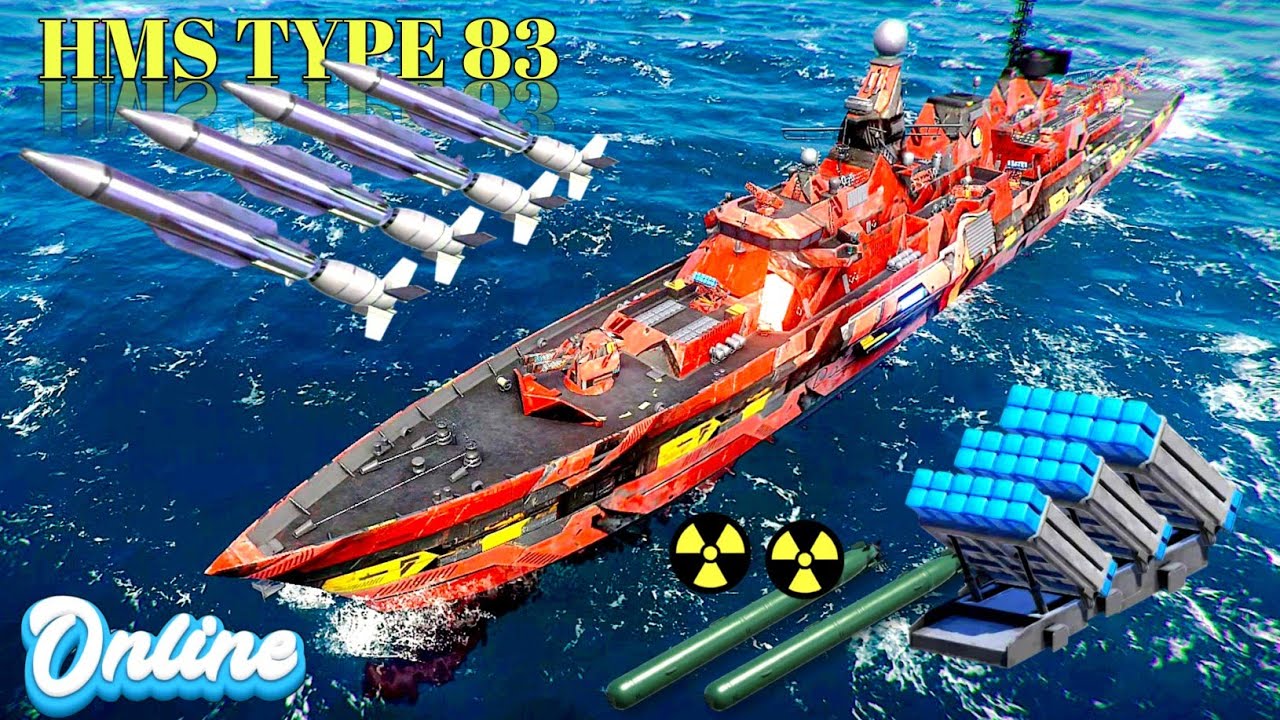This Loadout☠️Makes HMS TYPE 83 A God Tier Destroyer After Buff! Modern Warships Gameplay!
