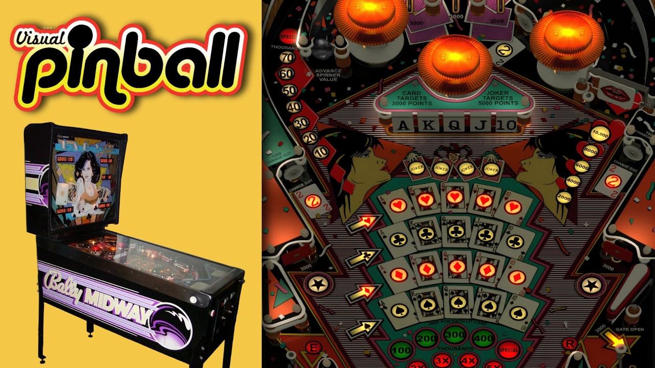 Lady Luck (Bally 1986) - Visual Pinball - VPX