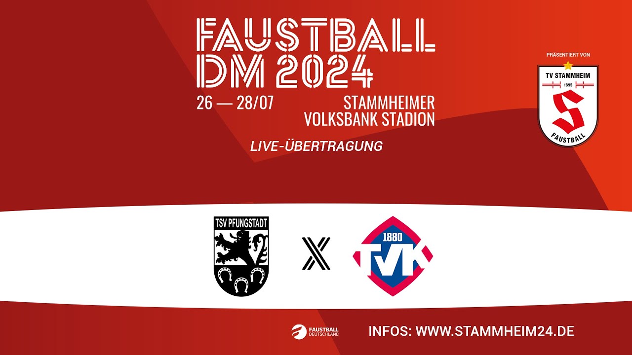 FAUSTBALL DM 2024 - Finale: TSV Pfungstadt - TSV Hagen 1860