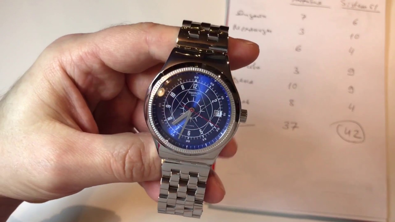 Swatch Sistem 51 Vs Восток Амфибия + визит к Grand Seiko