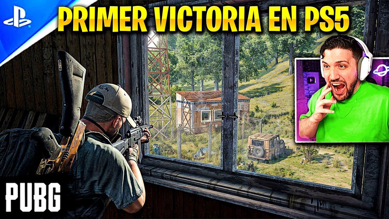 MI PRIMERA VICTORIA de PUBG en PS5 😨 EL BOT DE LAS CONSOLAS LO CONSIGUE!