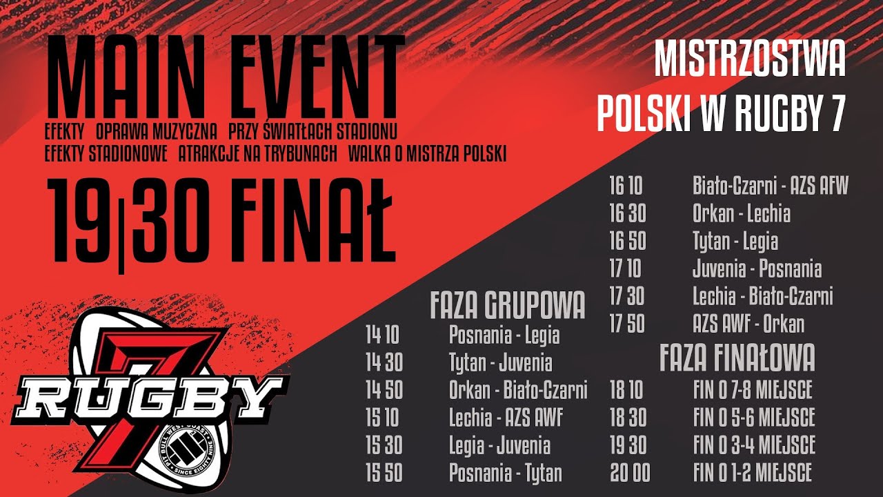 Wielkie finały Mistrzostw Polski w rugby olimpijskim
