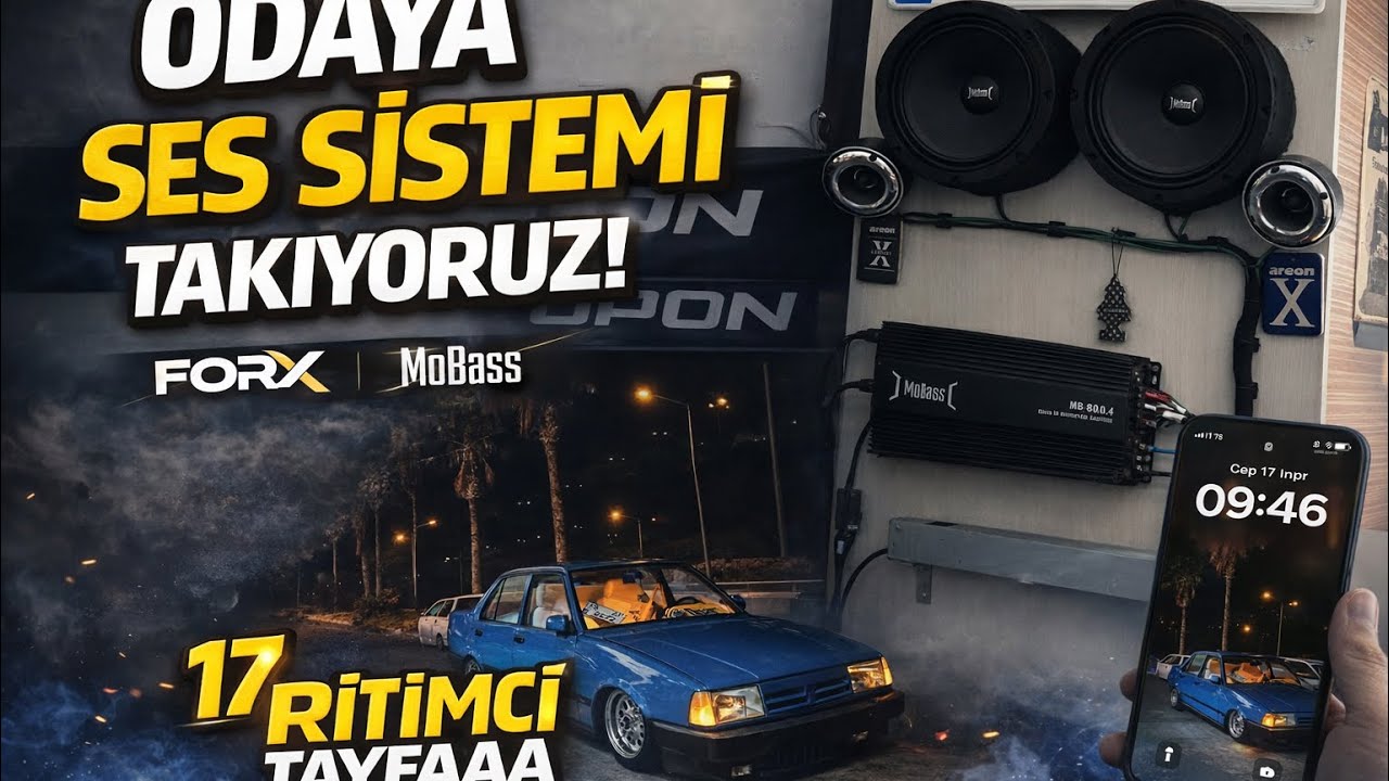 ODAYA SES SİSTEMİ TAKIYORUZZ  MB8LER COŞTUU✌️✌️ E.B✍️