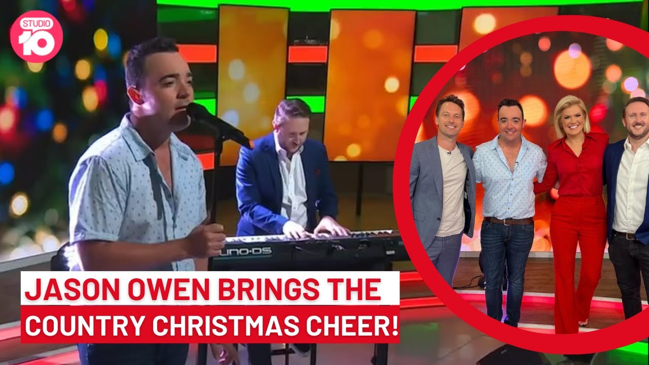 Jason Owen Brings The Country Christmas Cheer! | Studio 10