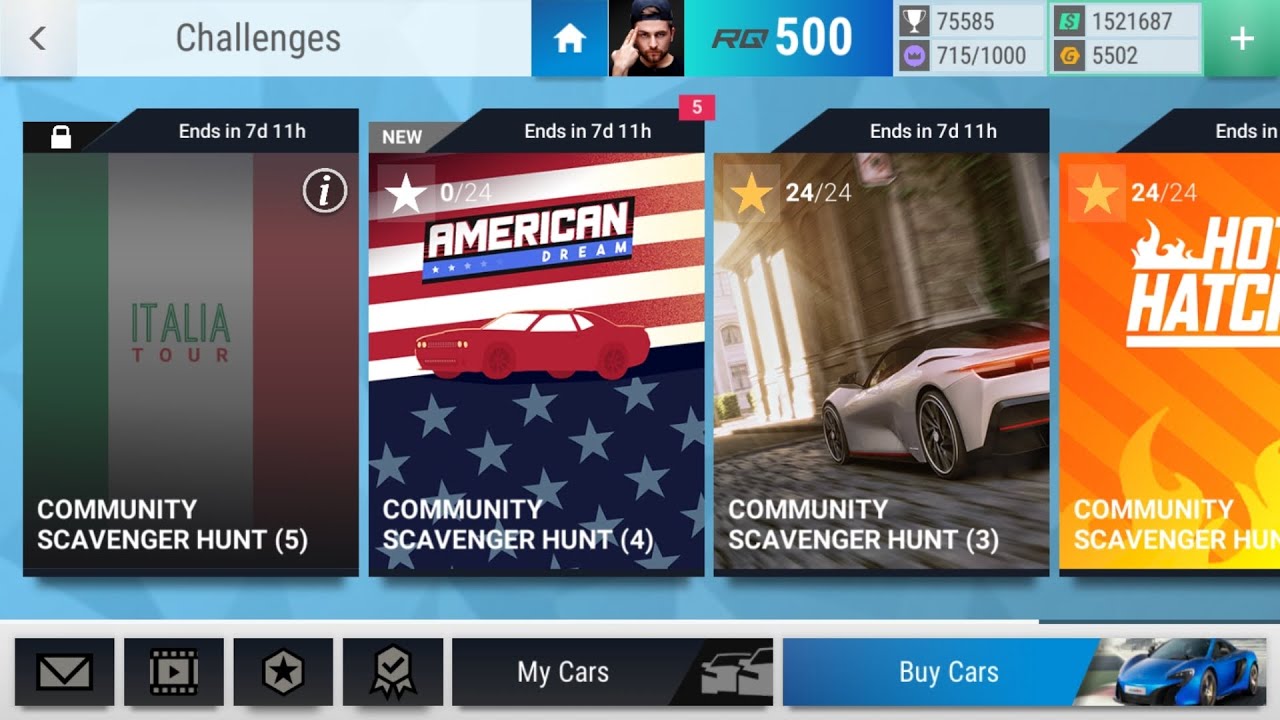 Top Drives Community Scavenger Hunt (4)
