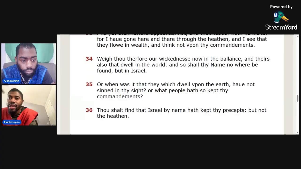 Camp Recap: The Lord Was A Darkskin Israelite!!