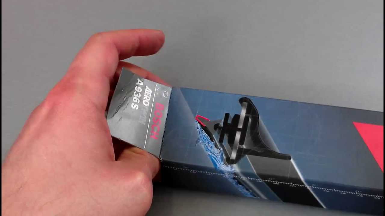 UNBOXING Wycieraczki BOSCH AeroTwin A936S + REAR A400H Skoda Octavia 2 FL