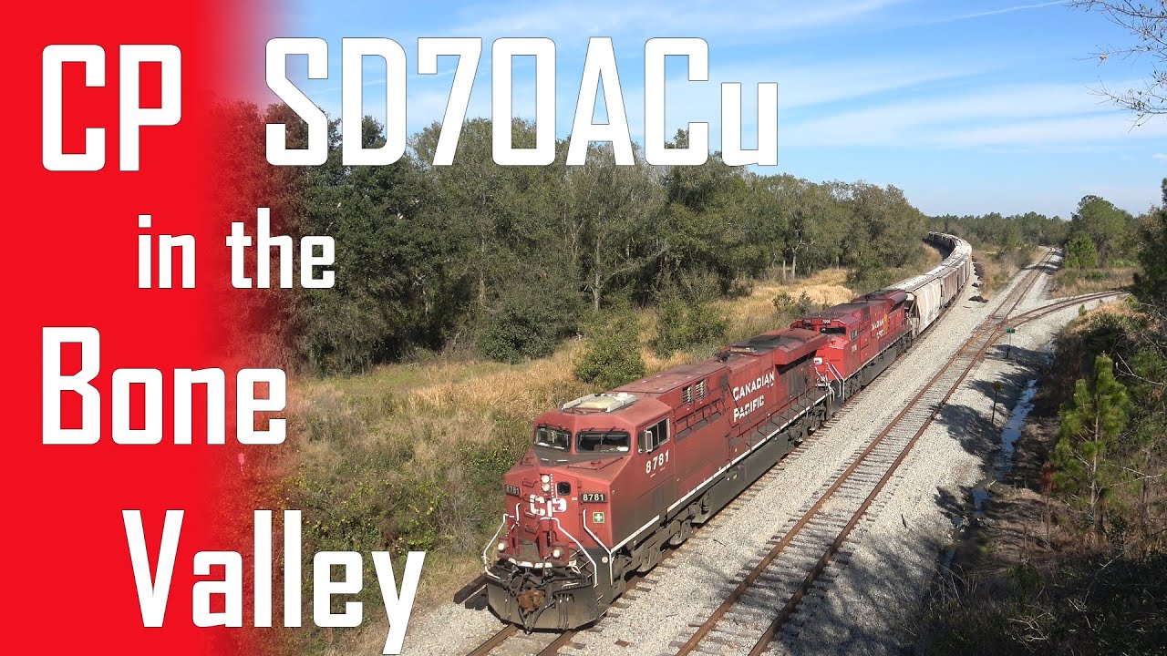 Chasing a CP SD70ACu thru Florida's Bone Valley!