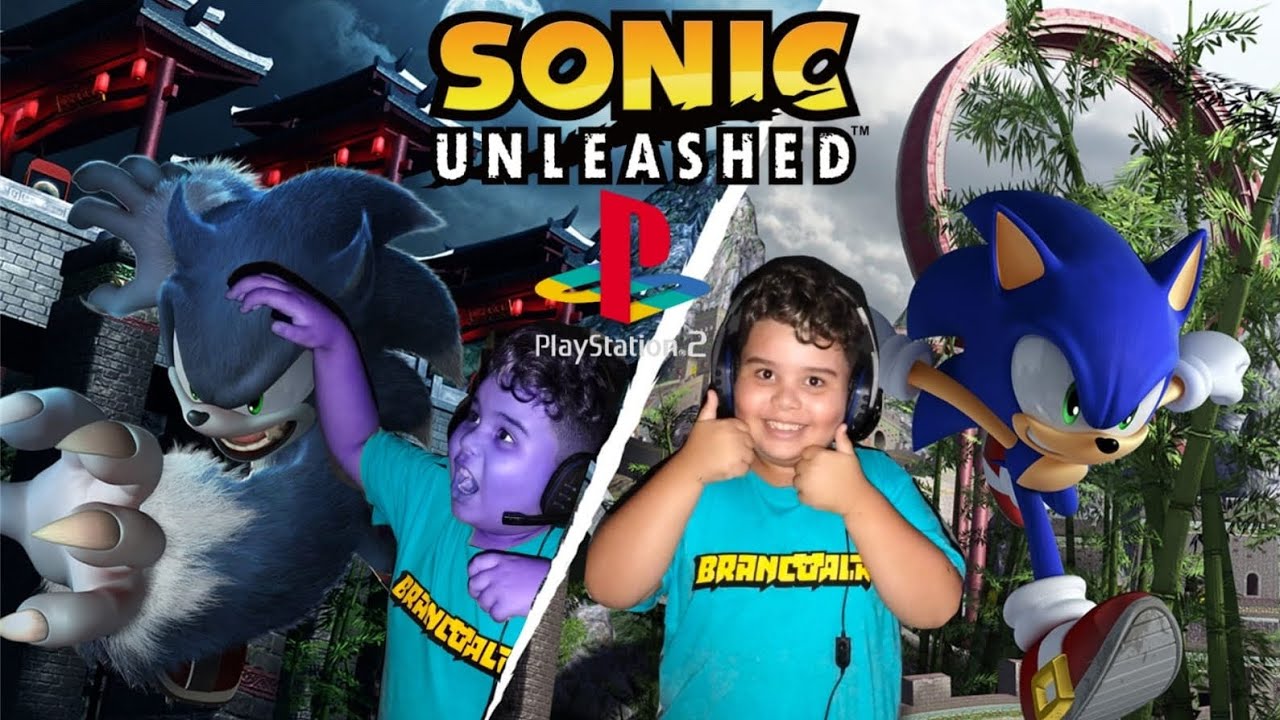 Jogando sonic unleashed de ps2 no emulador 