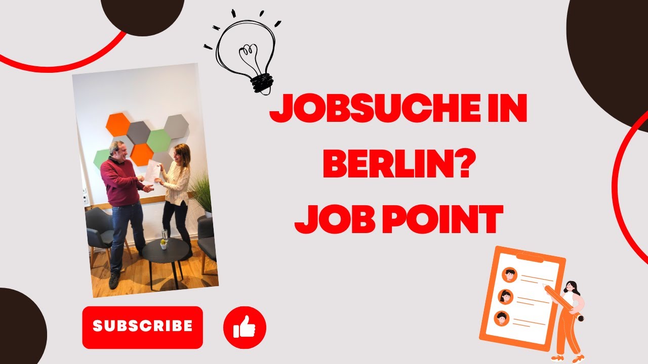 Поиск работы в Берлине: профессиональные советы от Job Point Berlin