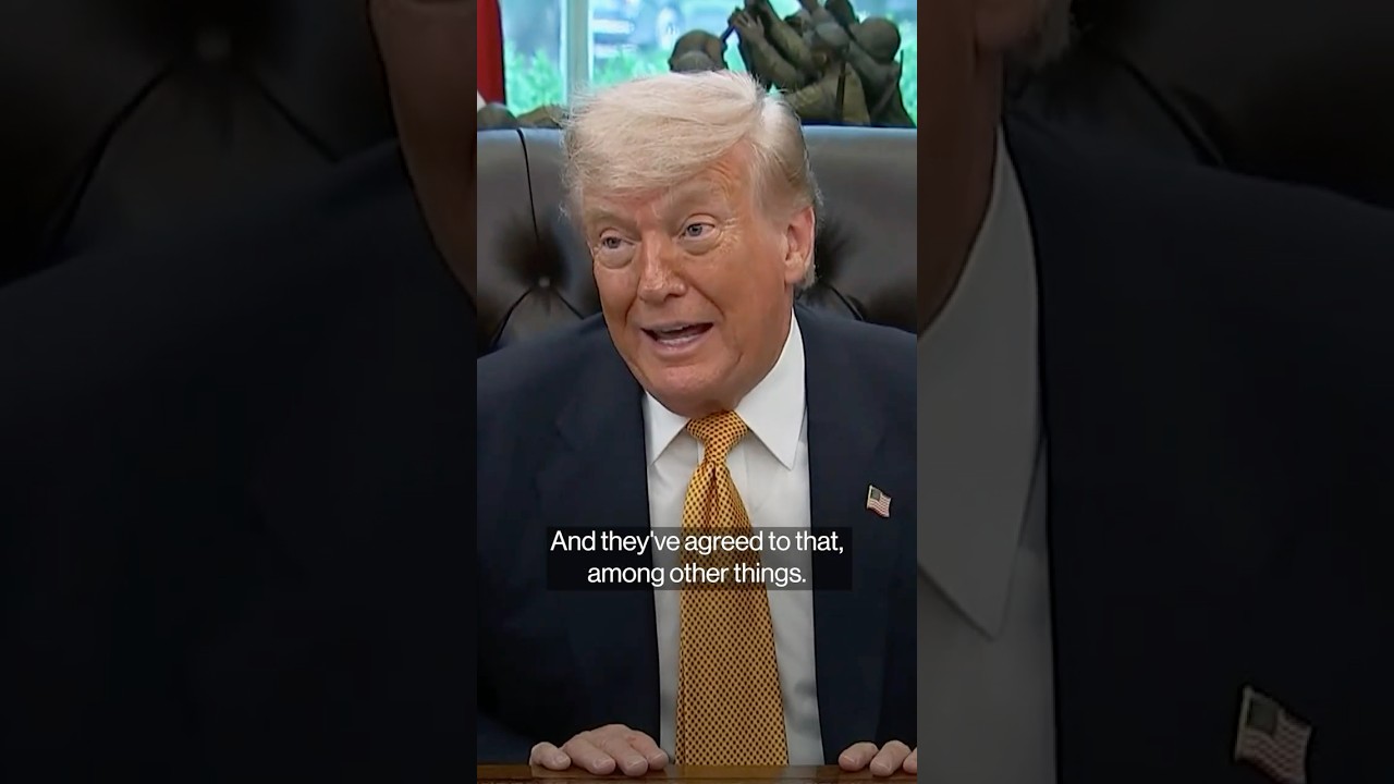 Trump Says Iran Has Agreed to Not Have Nuclear Weapon