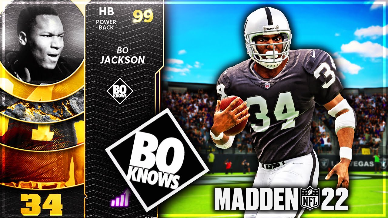 EA JUST MADE BO JACKSON THE BEST HB IN MUT *BO KNOWS* - Madden 22 Ultimate Team 