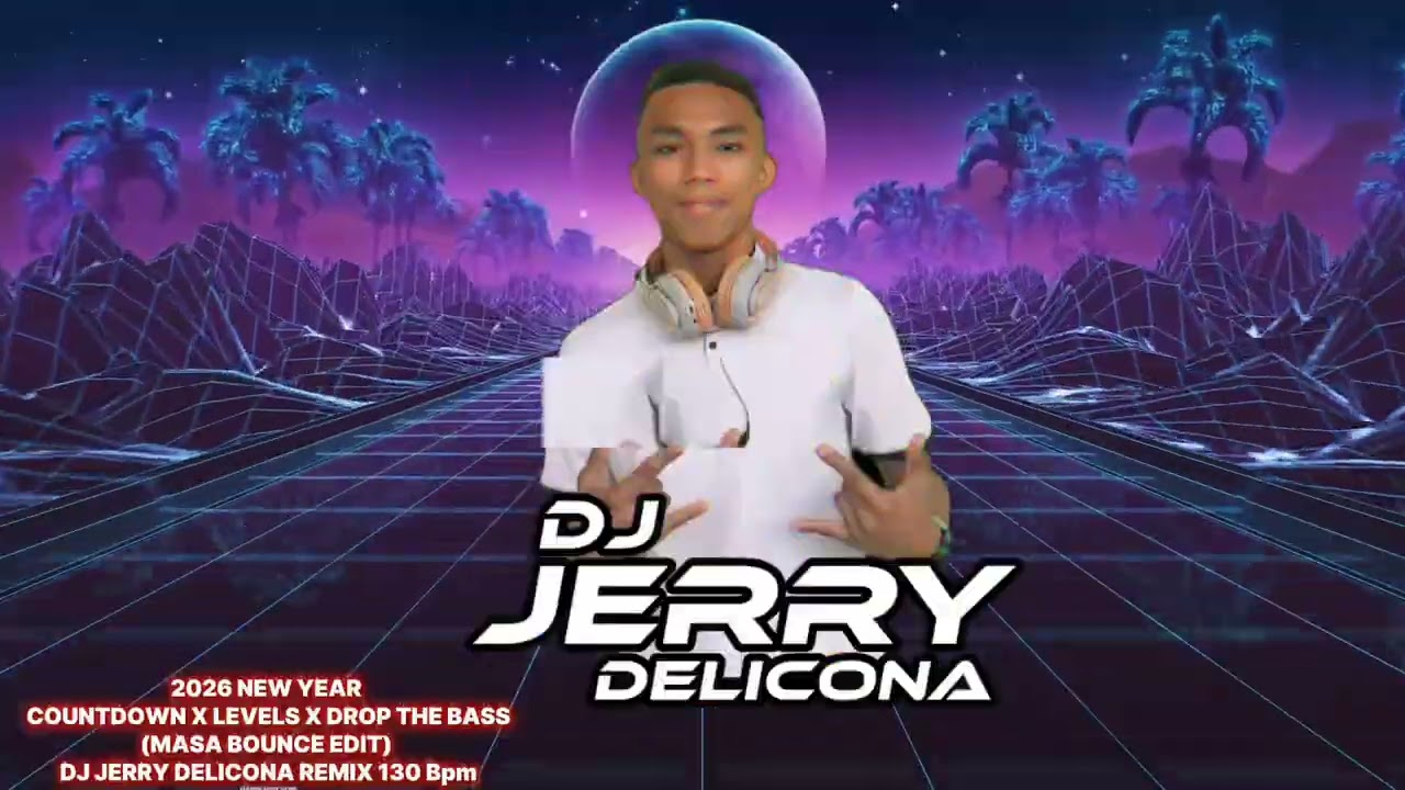 2026 NEW YEAR COUNTDOWN X LEVELS X DROP THE BASS (MASA BOUNCE EDIT) DJ JERRY DELICONA REMIX 130 Bpm