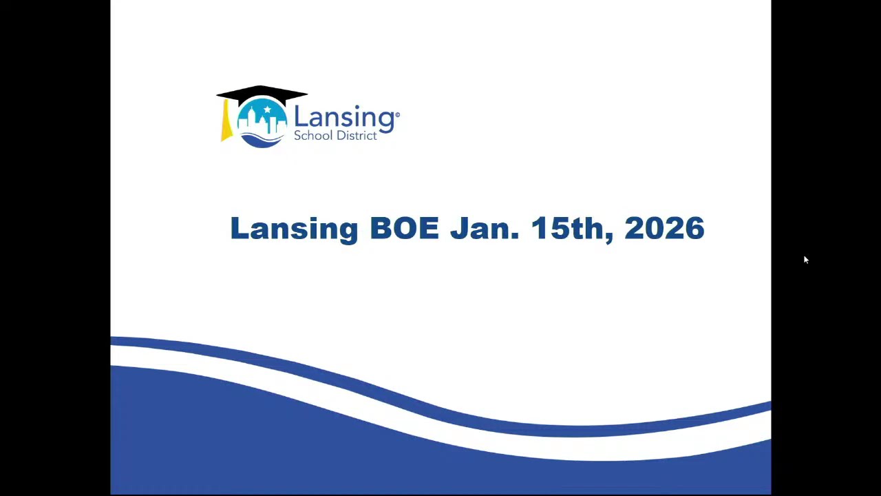 Lansing BOE Meeting 01-15-2026