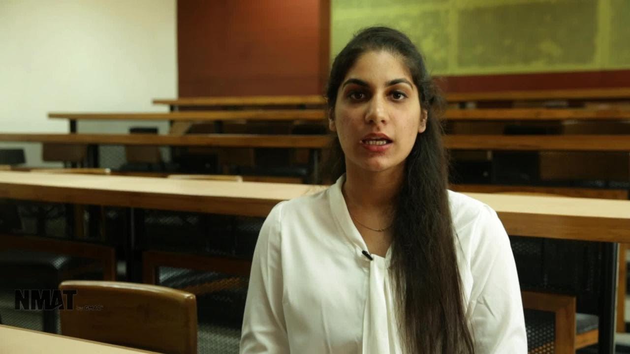 What prompted you to take NMAT by GMAC?