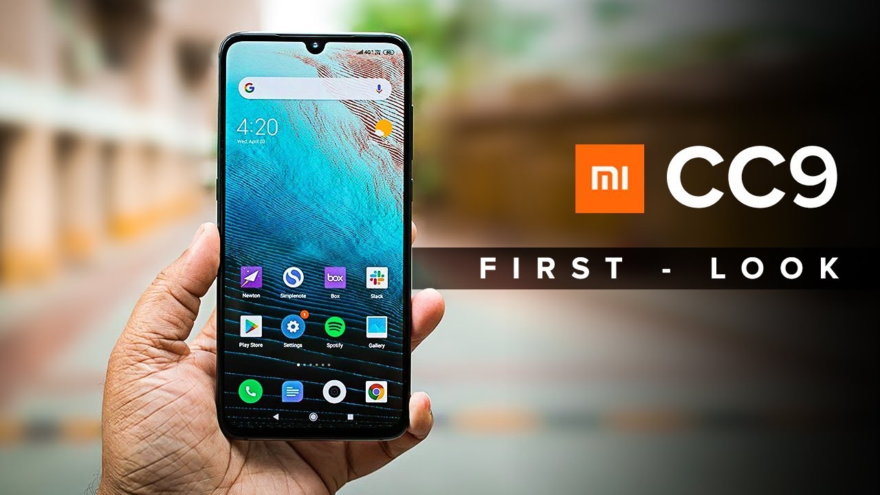 Xiaomi Mi CC9 : FIRST LOOK !